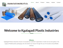 Tablet Screenshot of kpiplastics.com